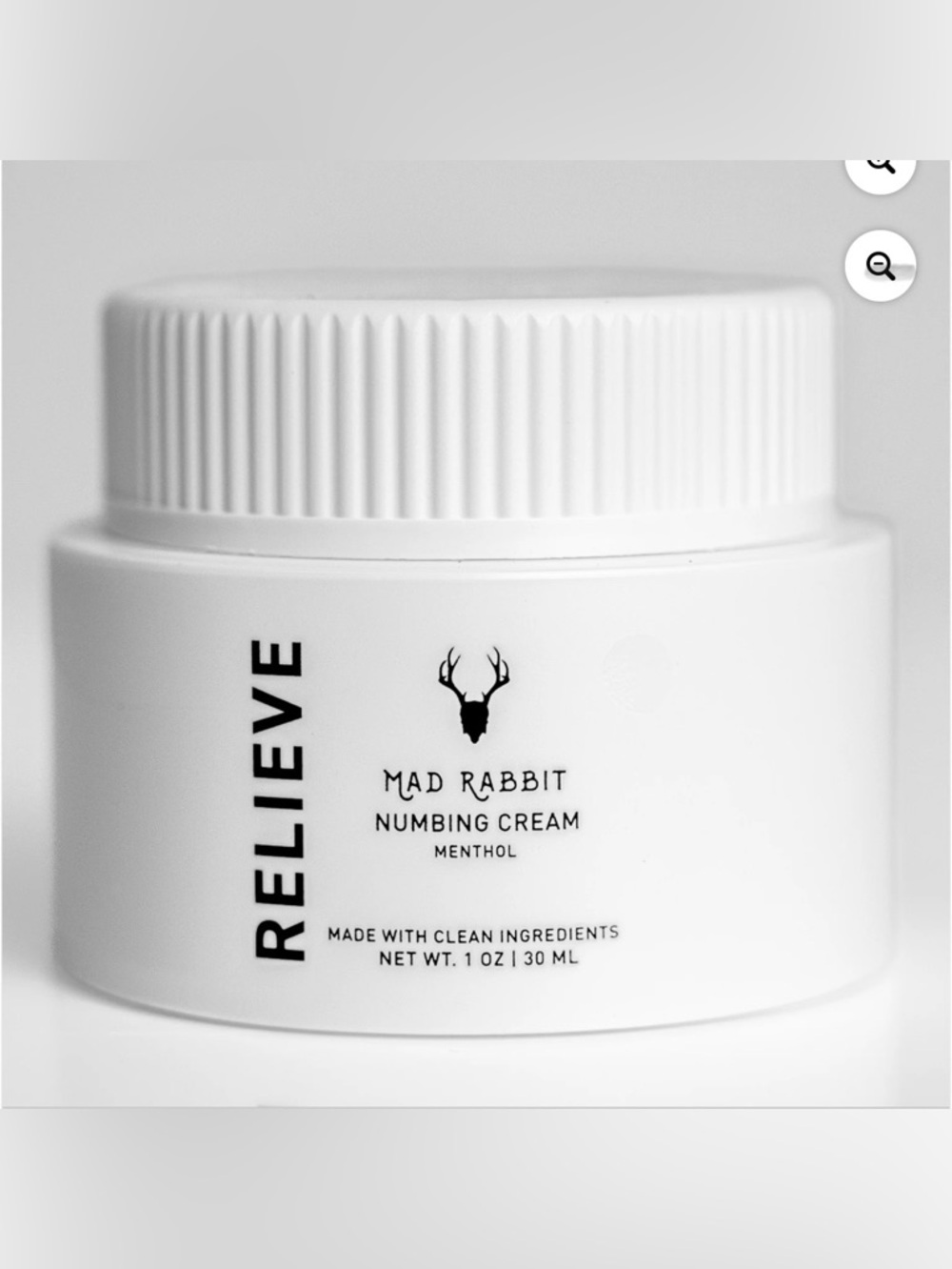 Mad Rabbit New Tattoo Clean Ingredients Maximum Strength Numbing Cream 1.5 oz